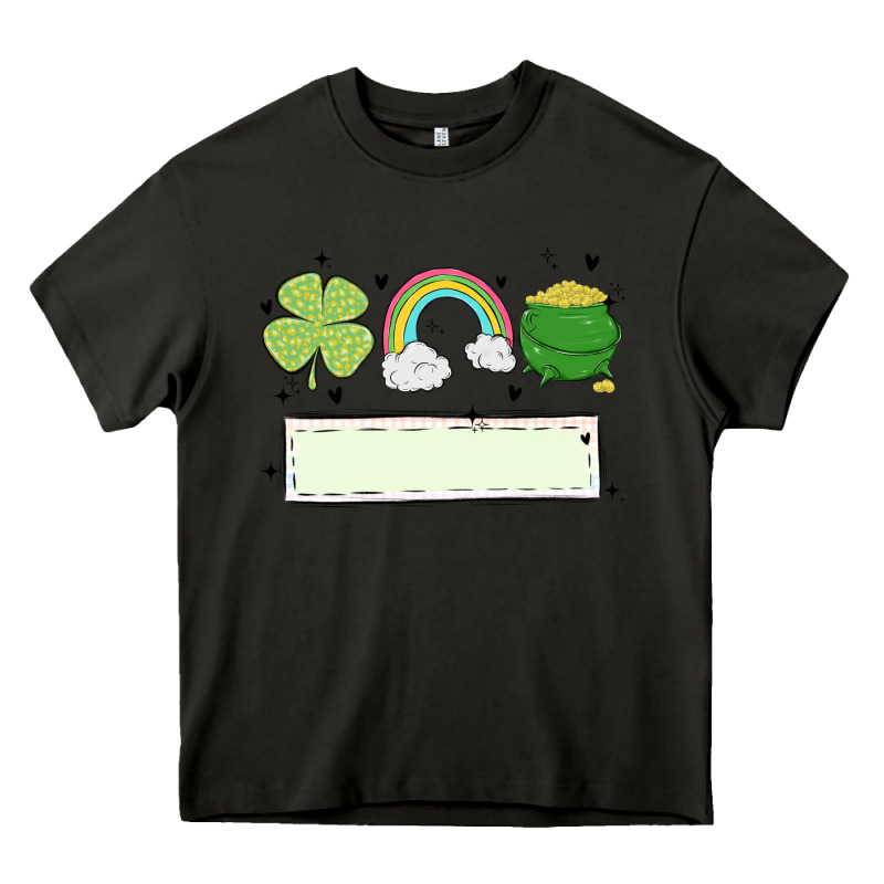 St Patrick's Trio Name Patch Heavy Core Tee by MaliasSmallBusiness | Teevron