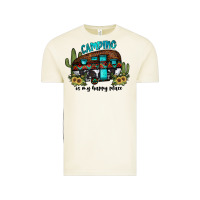 Vintage Arctic camping is my happy place2 Vintage Tee - JahusDesignShop