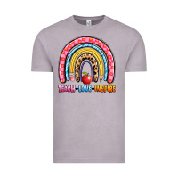 Vintage Zinc teach love inspire rainbow Vintage Tee - Artiststas