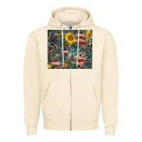 Sandshell America Flag Leopard Gemstone Sunflower Zipper Hoodie - CowCowDesign