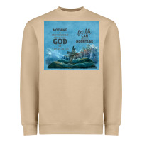 Nothing Is Impossible With Cross Heavyweight Sweatshirt | Teevron