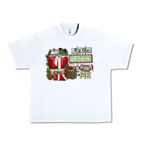 White It's The Present For Me Urban Heavy Tee - SublimationCraftShop