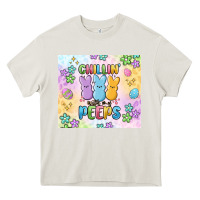Cream chillin' with my peeps Heavy Core Tee - MaliasSmallBusiness