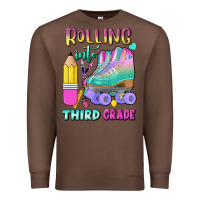 Chestnut rolling into third grade Premium Sweatshirt - BundleAndBundleShop