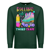 Sports Green rolling into third grade Premium Sweatshirt - BundleAndBundleShop