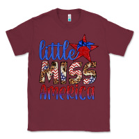 Burgundy little miss america Classic Tee - Artiststas