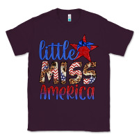 Plum little miss america Classic Tee - Artiststas