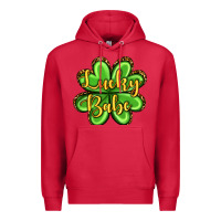 Cardinal St. Patrick's Lucky babe Premium Hoodie - OliviaCreatesArt