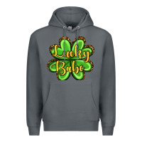Rock St. Patrick's Lucky babe Premium Hoodie - OliviaCreatesArt
