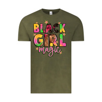 Vintage Olive black girl magic Vintage Tee - Artiststas