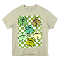 Mossy shamrock religious Heavy Core Tee - MaliasSmallBusiness