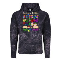 Cloud Black someone with autism has taught me love needs no wo Vintage Hoodie - Artiststas