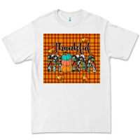 White thankful tumbler Premium Tee - JahusDesignShop