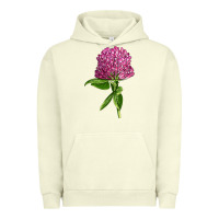 Pigment Pistachio Red Clover Illustrations Urban Hoodie - LillyAllenDesigns