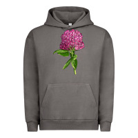 Pigment Tornado Red Clover Illustrations Urban Hoodie - LillyAllenDesigns