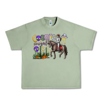 Oil Green cosmic cowgirl Urban Heavy Tee - SublimationCraftShop