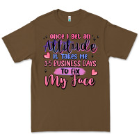 Cacao once i get an attitude Premium Tee - MaliasSmallBusiness