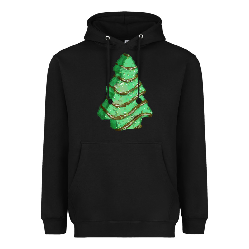 Green Christmas Cake Heavyweight Hoodie by FaDigitalArtStudio | Teevron