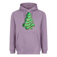 Lavender green christmas cake Heavyweight Hoodie - FaDigitalArtStudio