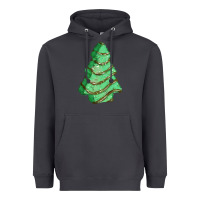 Smoke green christmas cake Heavyweight Hoodie - FaDigitalArtStudio