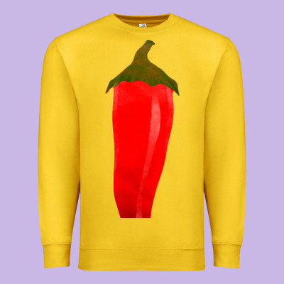 Chilli Pepper Fa Element Premium Sweatshirt Designed By Fadigitalartstudio