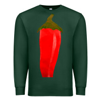 Sports Green Chilli Pepper Fa Element Premium Sweatshirt - FaDigitalArtStudio