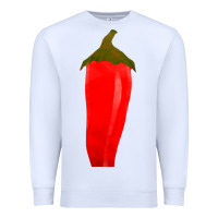 White Chilli Pepper Fa Element Premium Sweatshirt - FaDigitalArtStudio