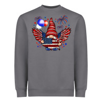 Storm Gnome with 4th Of July elements Heavyweight Sweatshirt - HowdyJamesFarm