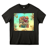 Asphalt country cassette tapes Heavy Core Tee - MaliasSmallBusiness