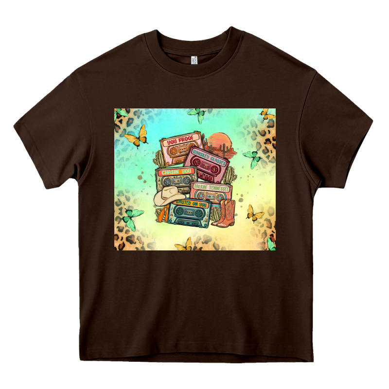 Country Cassette Tapes Heavy Core Tee by MaliasSmallBusiness | Teevron