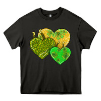 Asphalt st patricks day hearts Heavy Core Tee - AdoDesignShop