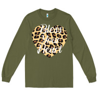 Army Green Bless Your Heart Long Sleeve Tee - Bettercallsaul