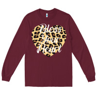 Burgundy Bless Your Heart Long Sleeve Tee - Bettercallsaul