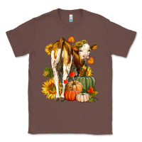 Chestnut Fall Heifer Classic Tee - LillyAllenDesigns