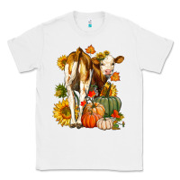White Fall Heifer Classic Tee - LillyAllenDesigns