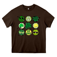 Chocolate Brown st patrick's day Heavy Core Tee - MaliasSmallBusiness