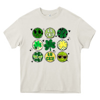 Cream st patrick's day Heavy Core Tee - MaliasSmallBusiness