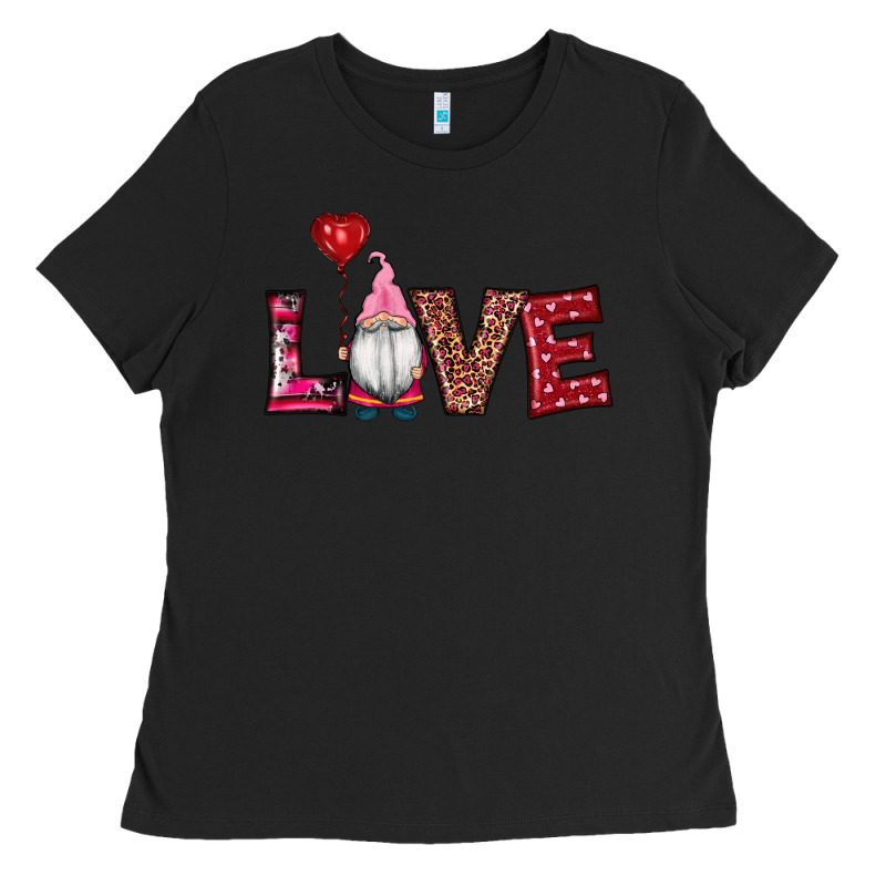 Valentine's Day Gnomes Love Ladies Tee by RanaPortraitStore | Teevron