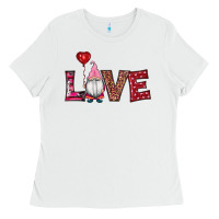 White valentine's day gnomes love Ladies Tee - RanaPortraitStore
