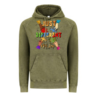 Vintage Olive just different not less Vintage Hoodie - Artiststas