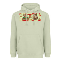 Matcha just a girl who loves christmas Heavyweight Hoodie - BundleAndBundleShop