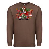 Chestnut merry christmas truck gnomies Premium Sweatshirt - FaDigitalArtStudio