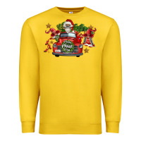 Lemon merry christmas truck gnomies Premium Sweatshirt - FaDigitalArtStudio