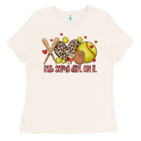 Bone rub some dirt on it softball Ladies Tee - MaliasSmallBusiness