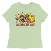 Matcha rub some dirt on it softball Ladies Tee - MaliasSmallBusiness