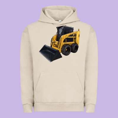 Skid Steer Loader Urban Hoodie Designed By Lillyallendesigns
