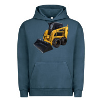 Pigment Midnight Navy Skid Steer Loader Urban Hoodie - LillyAllenDesigns