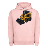 Pigment Salmon Skid Steer Loader Urban Hoodie - LillyAllenDesigns