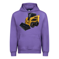 Tulip Skid Steer Loader Urban Hoodie - LillyAllenDesigns