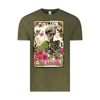 Vintage Olive the reader tarot card Vintage Tee - Artiststas
